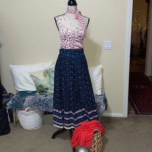 Munchner Strickmoden Vintage Austrian Skirt